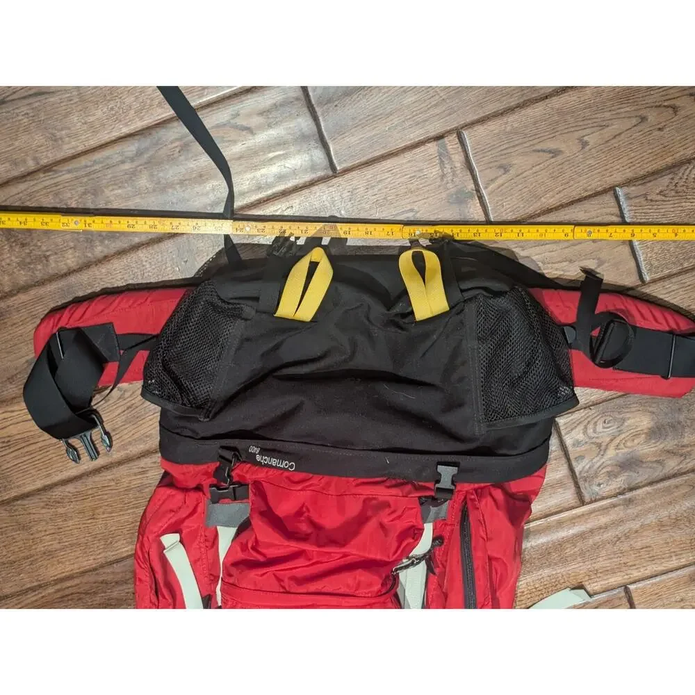 Kelty Comanche 6400 Backpack Red Internal Frame Hiking Expedition Pack Hydration
